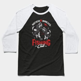 Minnesota Fishing Baseball T-Shirt